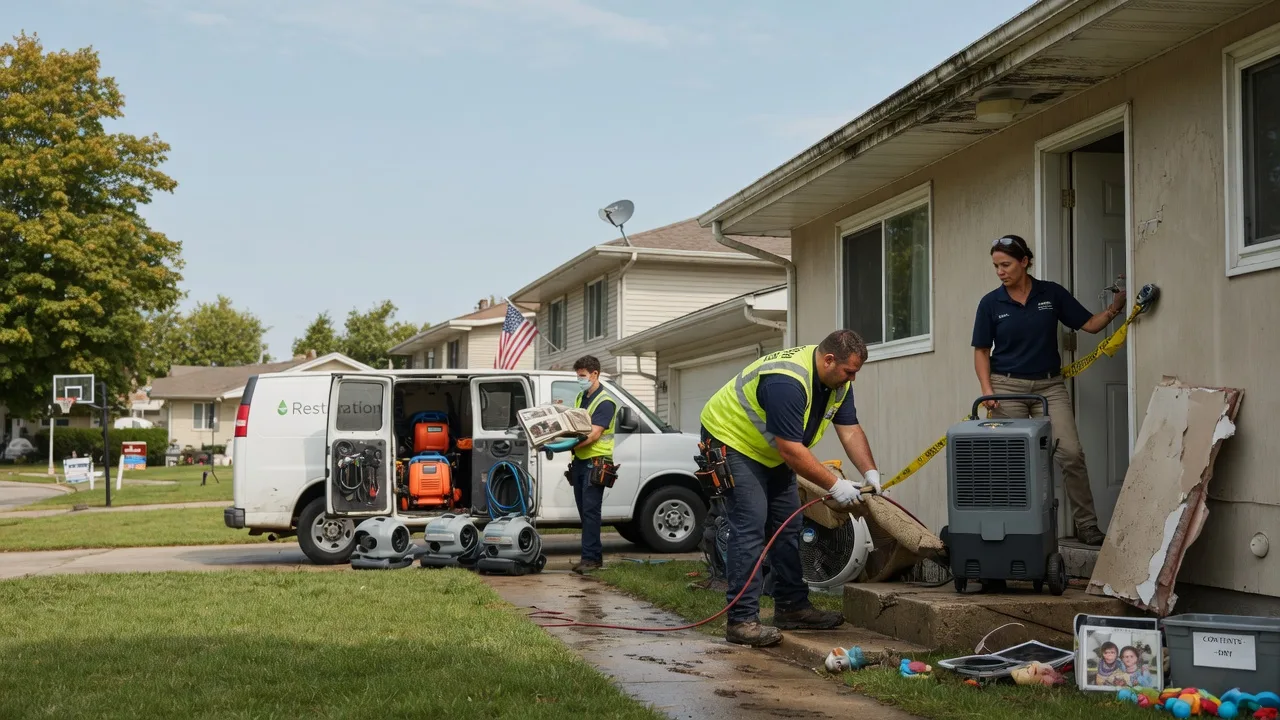 Water Damage Restoration in Summerfield, KS near me